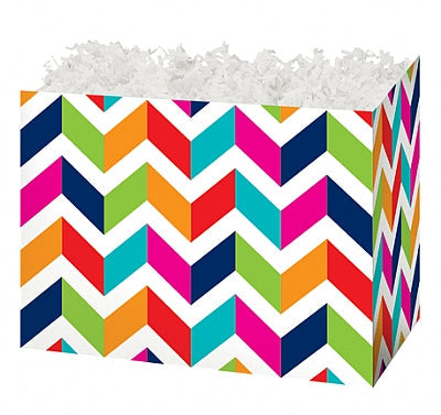 Chevron Chic Gift Basket Boxes