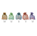 Iridescent Organza Pouch