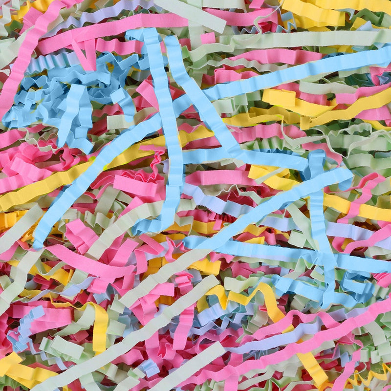 Colored Crinkle Cut Shreds