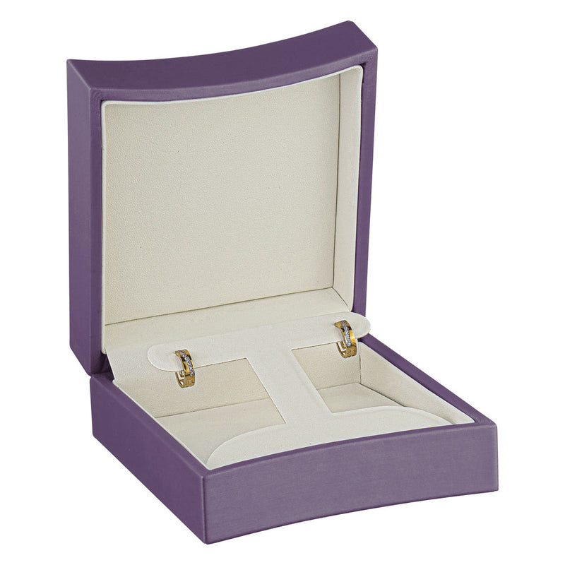 Silk Moon French Clip Earring or Pendant Box with Removable Pad