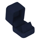 Suede Earring Box with Matching Two Piece Packer