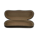 Large Leatherette Clamshell Eyewear Case