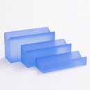 Set of Three Acrylic Ring Displays