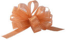 Satin Striped Stop and Lock Bow