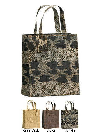 Biodegradable Elite Reptiles Abaca Collection Tote Bags