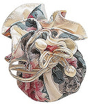 Drawstring Satin Pouch