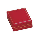 Paper Covered Large Pendant Box with Gold Accent - Reversible Pad