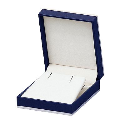 Paper Covered Regular Pendant Box with Fine Contrasting Rim