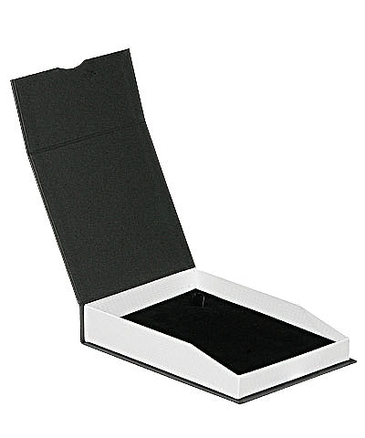 Elegant Paper Pearl Box with a Unique Magnetic Ribbon