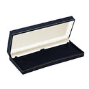 Paper Covered Small Pearl Box with Gold Accent