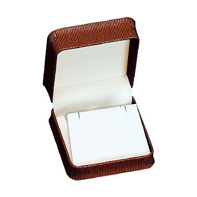 Embossed Leatherette Universal Box with White Velvet Interior