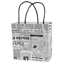 News Print Paper Shopping Bag