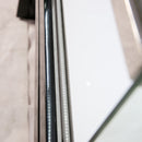 Wooden Jewelry Display Glass Showcase with White Trim