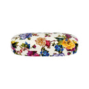 Floral PU Eyewear Case with Coordinating Cloth