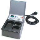 3-Well Wax Tray with LID