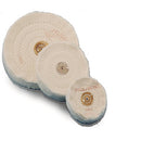 Finex Stitched Muslin Buffs With Leather Center