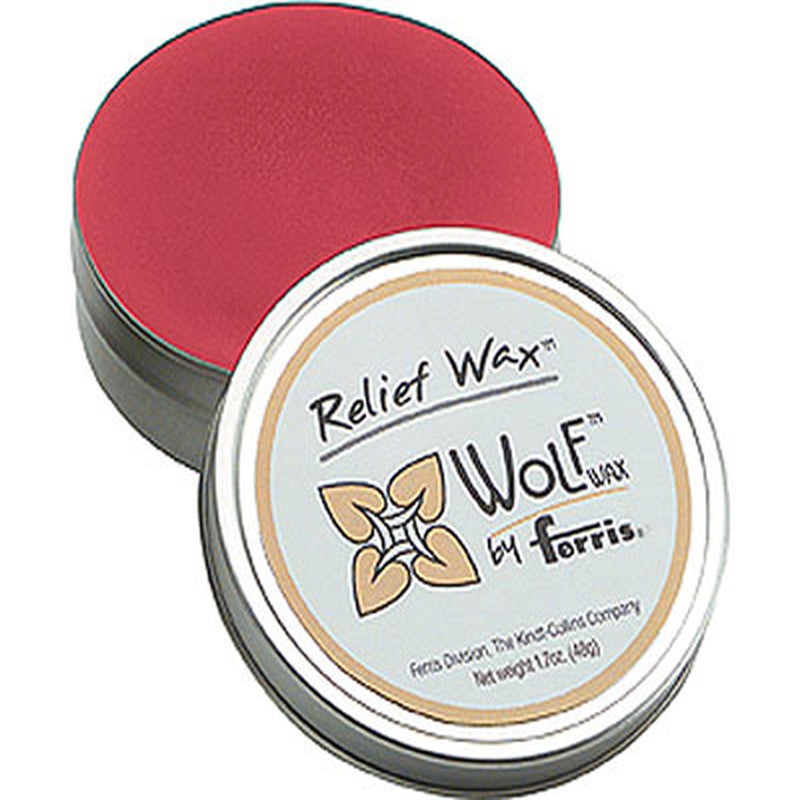 Wolf! Relief Wax 2-oz burgundy"