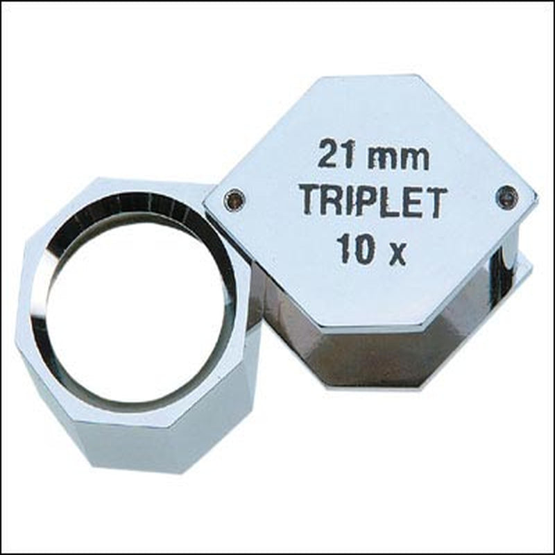 Nickel Silver Loupe 10x