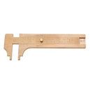 Brass Sliding Gauge 0-3" and 0-80mm