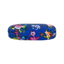 Floral PU Eyewear Case with Coordinating Cloth