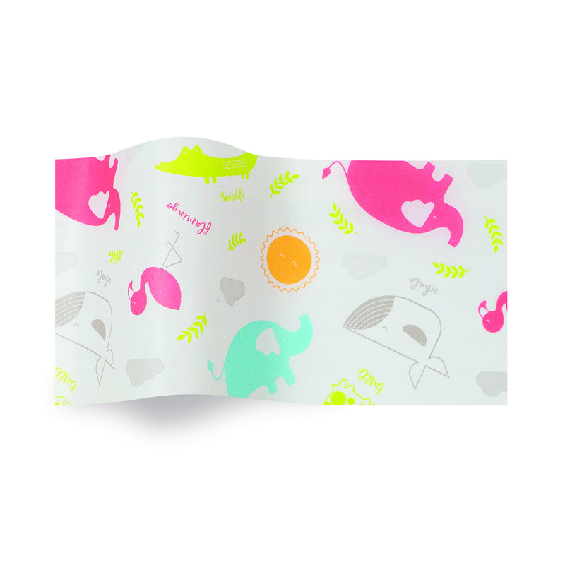 Cheerful Prints Designed Tissue Paper