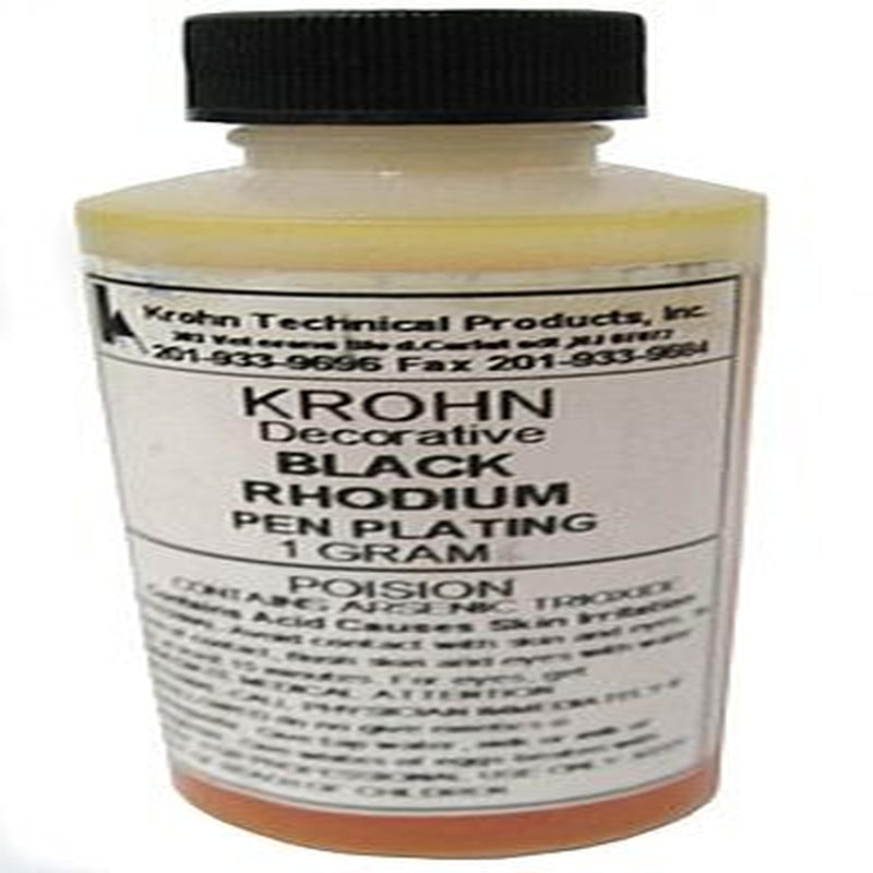 Black Pen Plating Rhodium Solution - 1-4gr