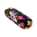Floral PU Eyewear Case with Coordinating Cloth