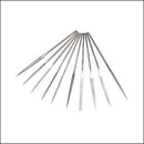 4 Precision Diamond Needle Files Set of 10
