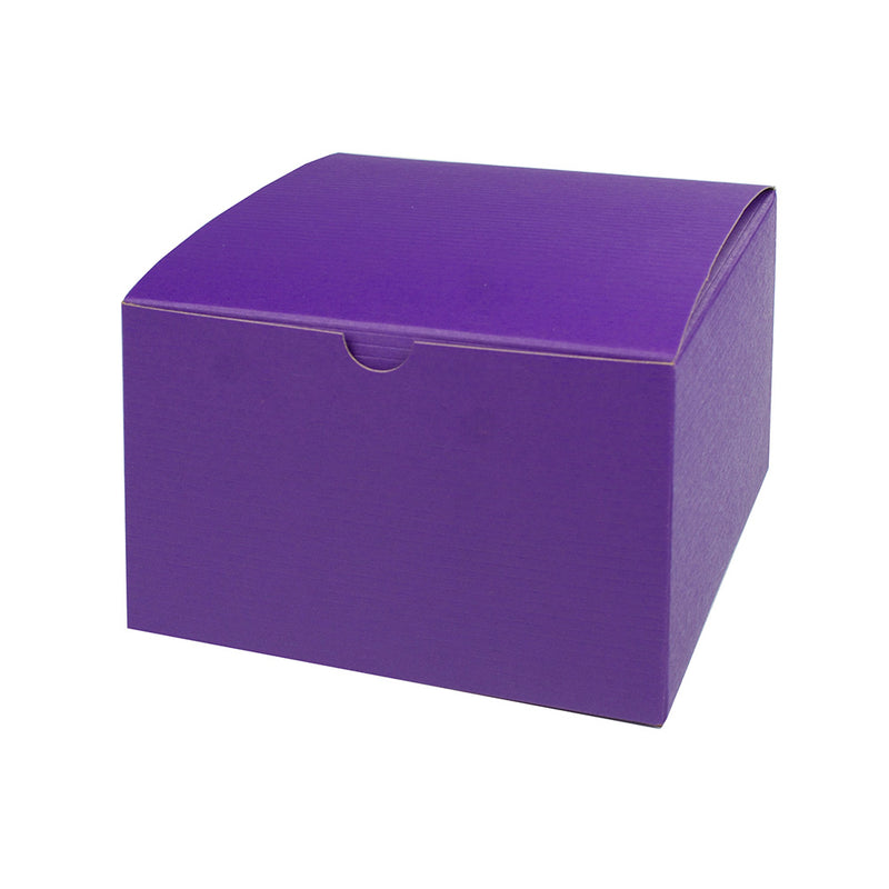 Purple One-Piece Pop-Up Boxes