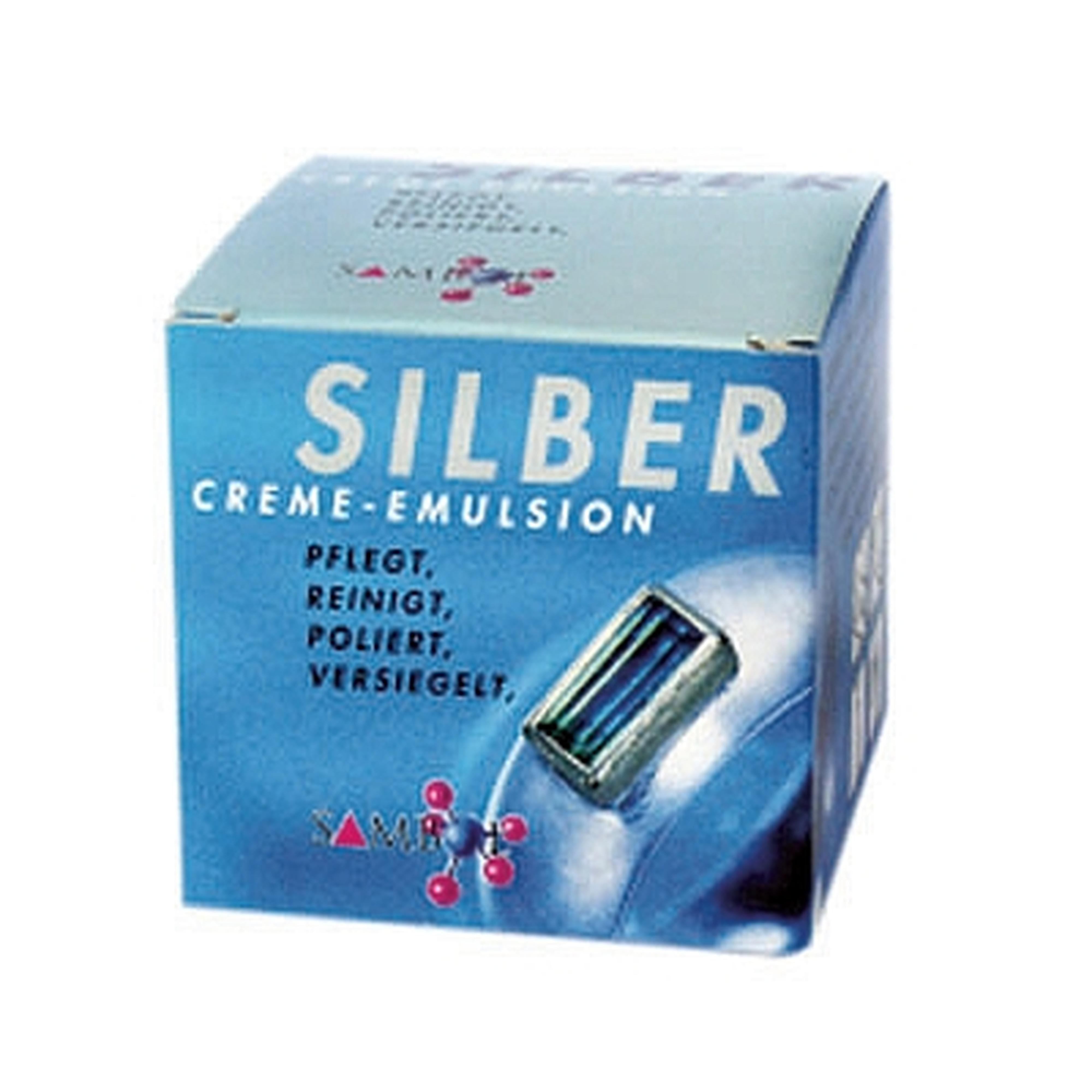 silver cream-emulsion