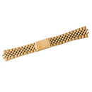 Men's Watch Band-Adjustable Link- Yellow