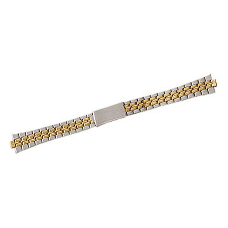 Woman's Watch Band-Adjustable Link-Two Tone