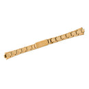 Woman's Watch Band-Adjustable Link-Yellow