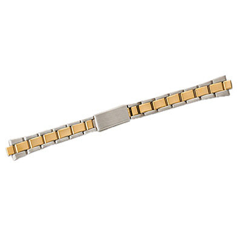 Woman's Watch Band-Adjustable Link-Two Tone