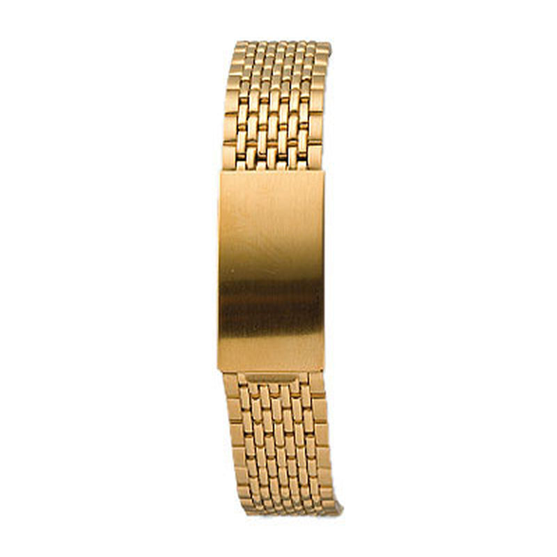 Men's Watch Band-Adjustable Link- Yellow
