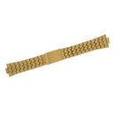 Men's Watch Band-Adjustable Link- Yellow