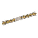 Men's Watch Band-Adjustable Link- Two Tone