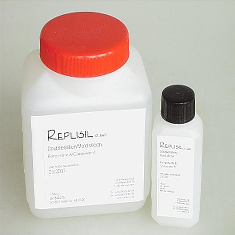 Replisil Clear mould silicone 1.1 kg.A+B components