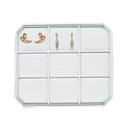 Leather 9 Earring Pads - Octagonal