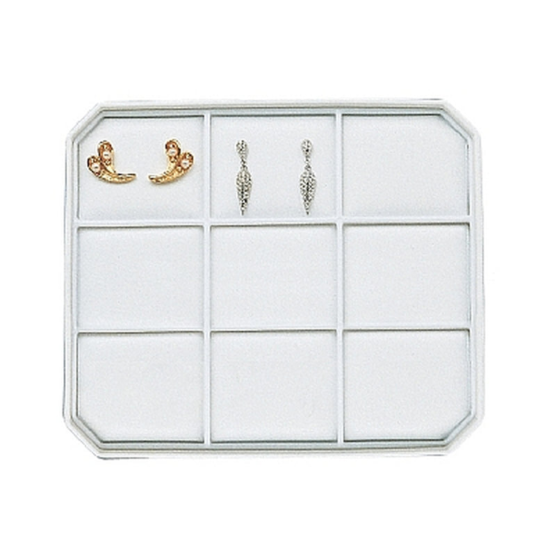 Leather 9 Earring Pads - Octagonal