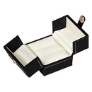 Paper Covered Double Ring Box with Matching Insert