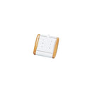 Natural Wood and Leatherette Earring Display - 3 Pairs