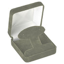 Velour French Clip Earring Box