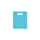 Striped Double Die Cut Plastic Bag