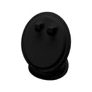 Leatherette Earring Display with Cord Trim