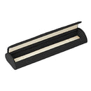 Suede Domed Bracelet Box with White Suede Interior