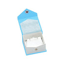 Textured Paper Covered Single Earring Box with White Insert