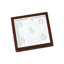 Leatherette & Wooden 5 Clip Ring