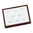 Leatherette & Wooden 8-Ring Pad