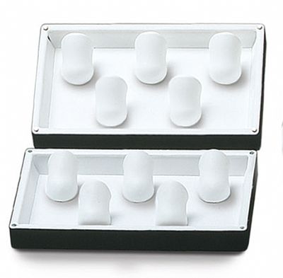 Magnetic Double Tray with 10 Ladies Ring Inserts